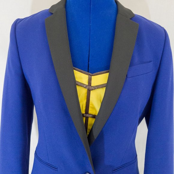 NWOT BCBGMaxazira Navy Kamryn Blazer
